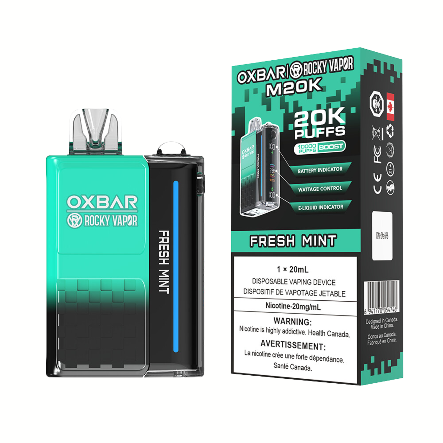 Rocky Vapor Oxbar M20K (5pc/Carton) [Federal]