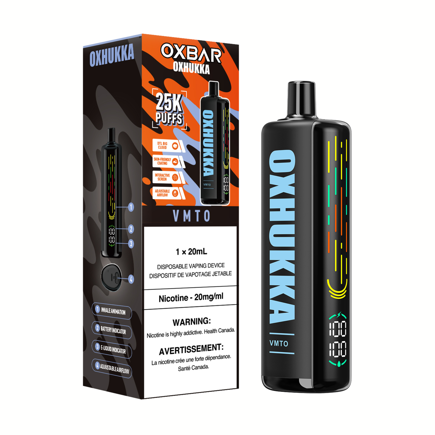 Oxbar Oxhukka (4pc/Carton) [Federal]