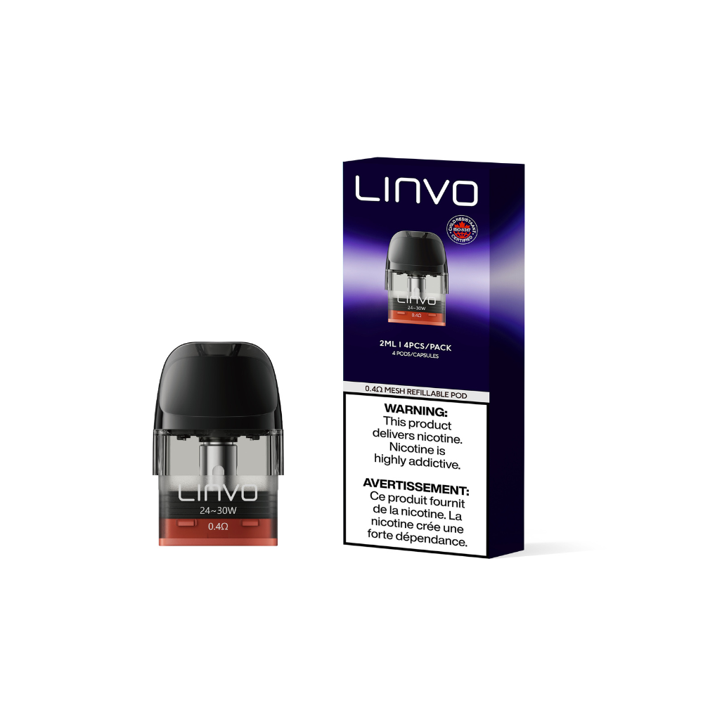 LINVO FORCE AIR 0.4 OHM REPLACEMENT POD 2ML (4 PACK) [CRC]