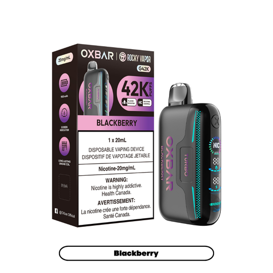 Rocky Vapor Oxbar G42K - Blackberry (4pc/Carton) [Federal]