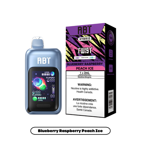 ABT Twist - Blueberry Raspberry Peach Ice (4pc/Carton) [FED]
