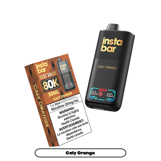 Insta Bar 80K - Caly Orange (4pc/Carton) [Federal]