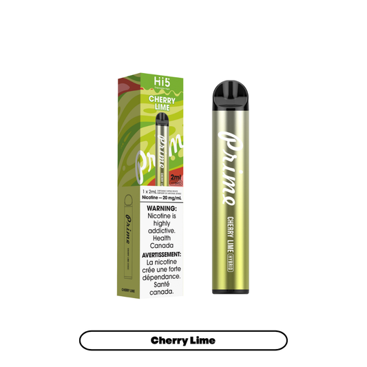 Hi5 Prime - Cherry Lime (6pc/Carton) [Federal]