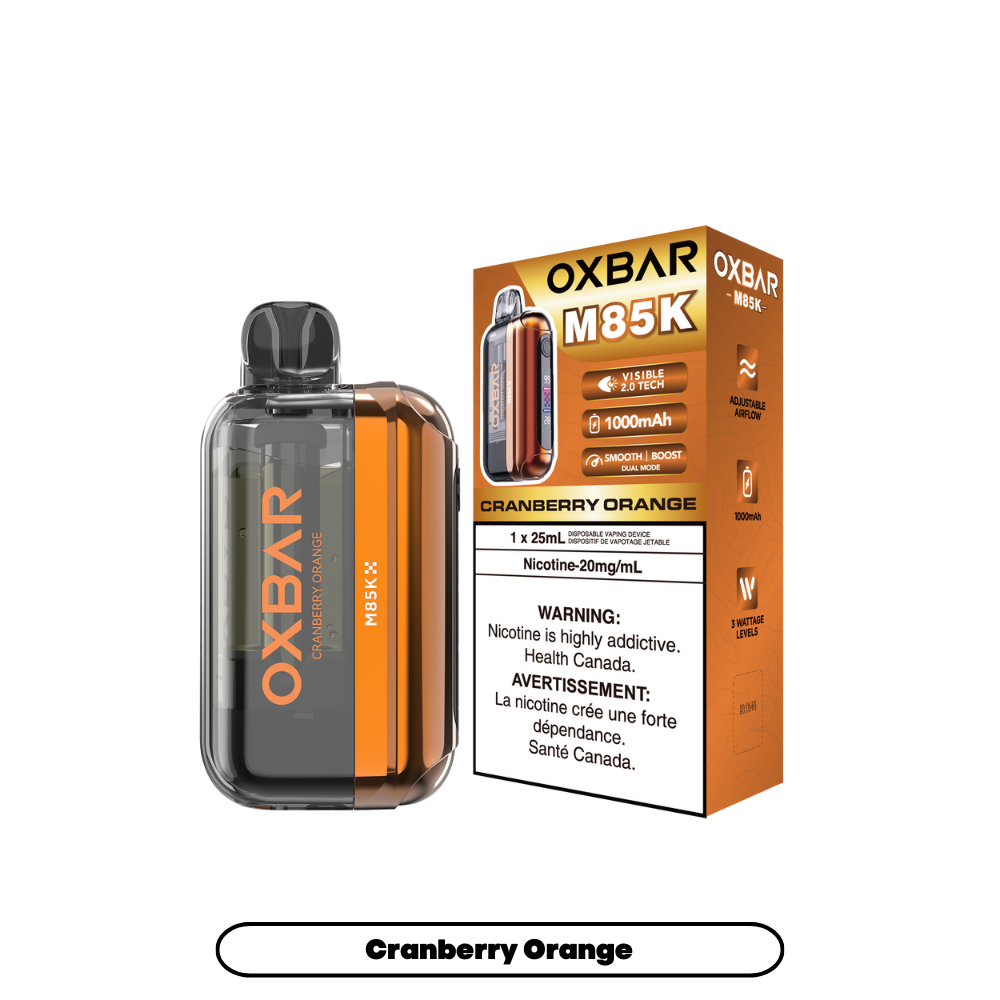 Oxbar M85K - Cranberry Orange (4pc/Carton) [Federal]