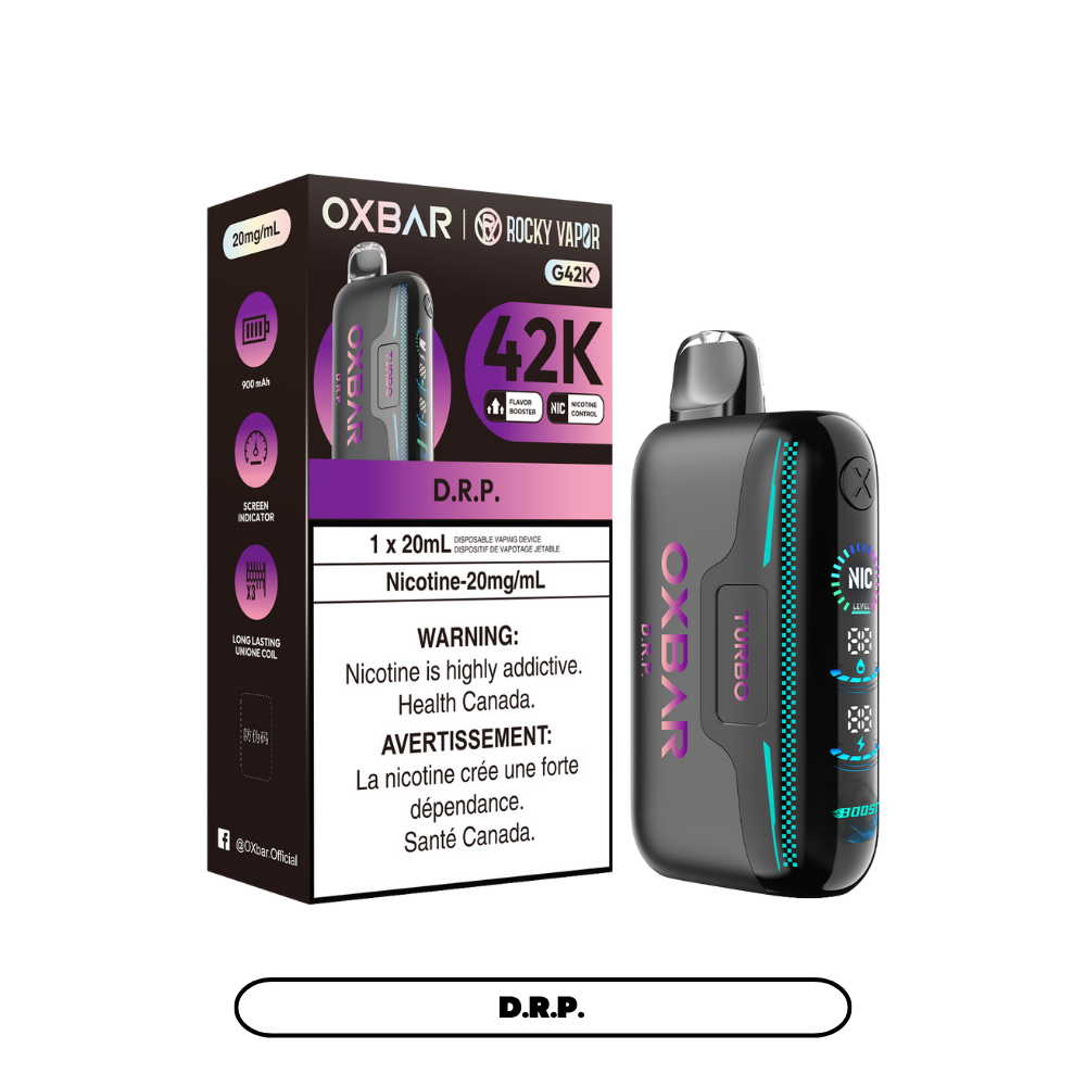 Rocky Vapor Oxbar G42K - D.R.P. (4pc/Carton) [Federal]