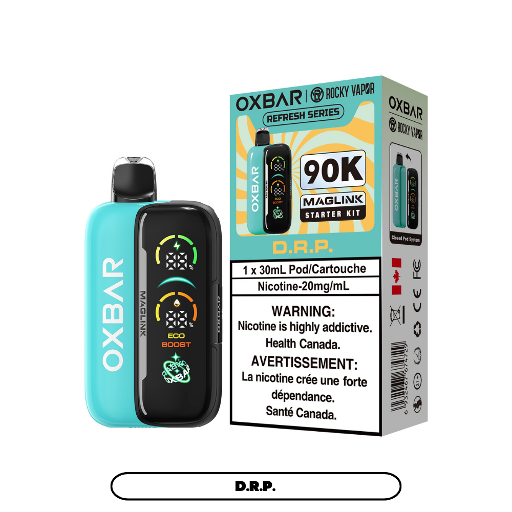 Rocky Vapor Oxbar Maglink - Refresh Series - D.R.P. (4pc/Carton) [Federal] {Starter Kit}