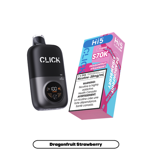 Hi5 Click S70k -  Dragonfruit Strawberry (4pc/Carton) {Starter Kit} [Federal]