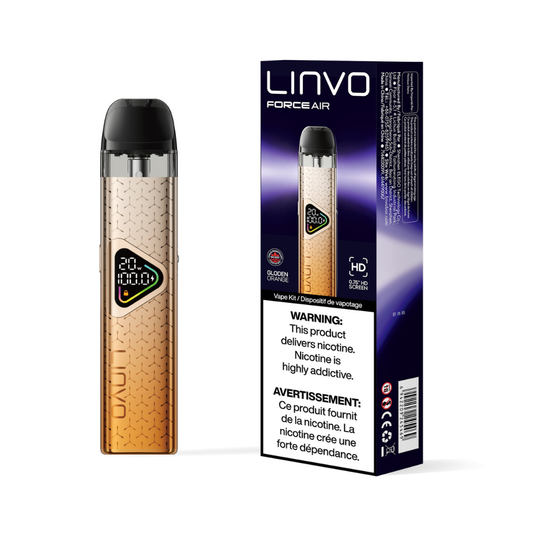 LINVO FORCE AIR POD KIT [CRC] - GOLDEN ORANGE