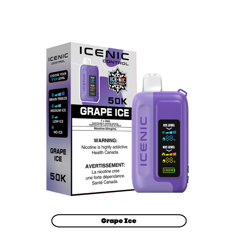ICE NIC - Grape Ice (5pc/Carton) [Federal]