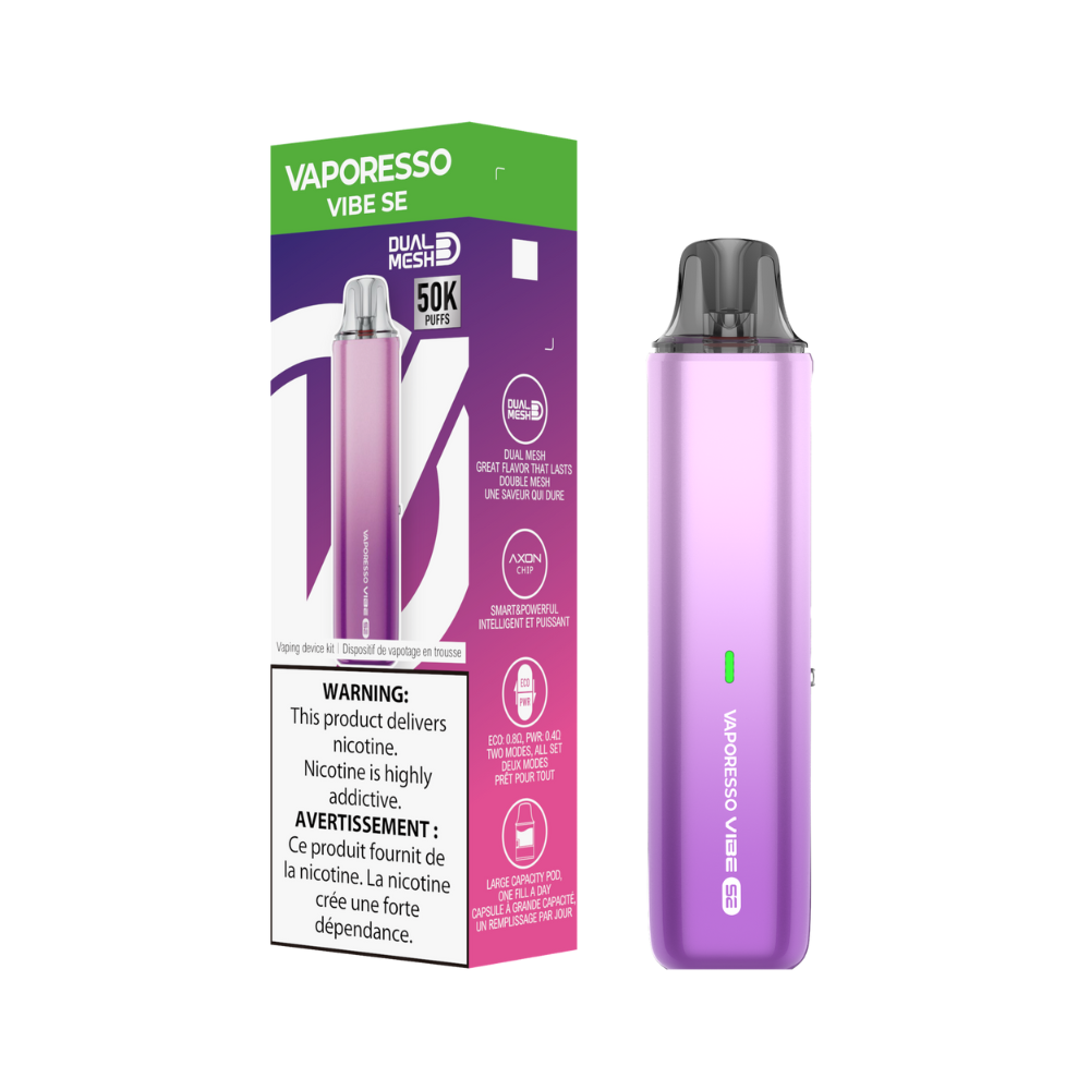 VAPORESSO VIBE SE POD KIT [CRC] - GRAPE PURPLE