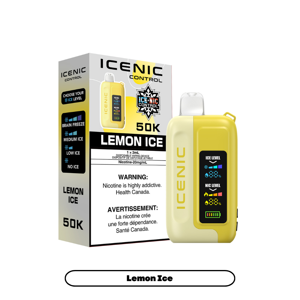 ICE NIC - Lemon Ice (5pc/Carton) [Federal]