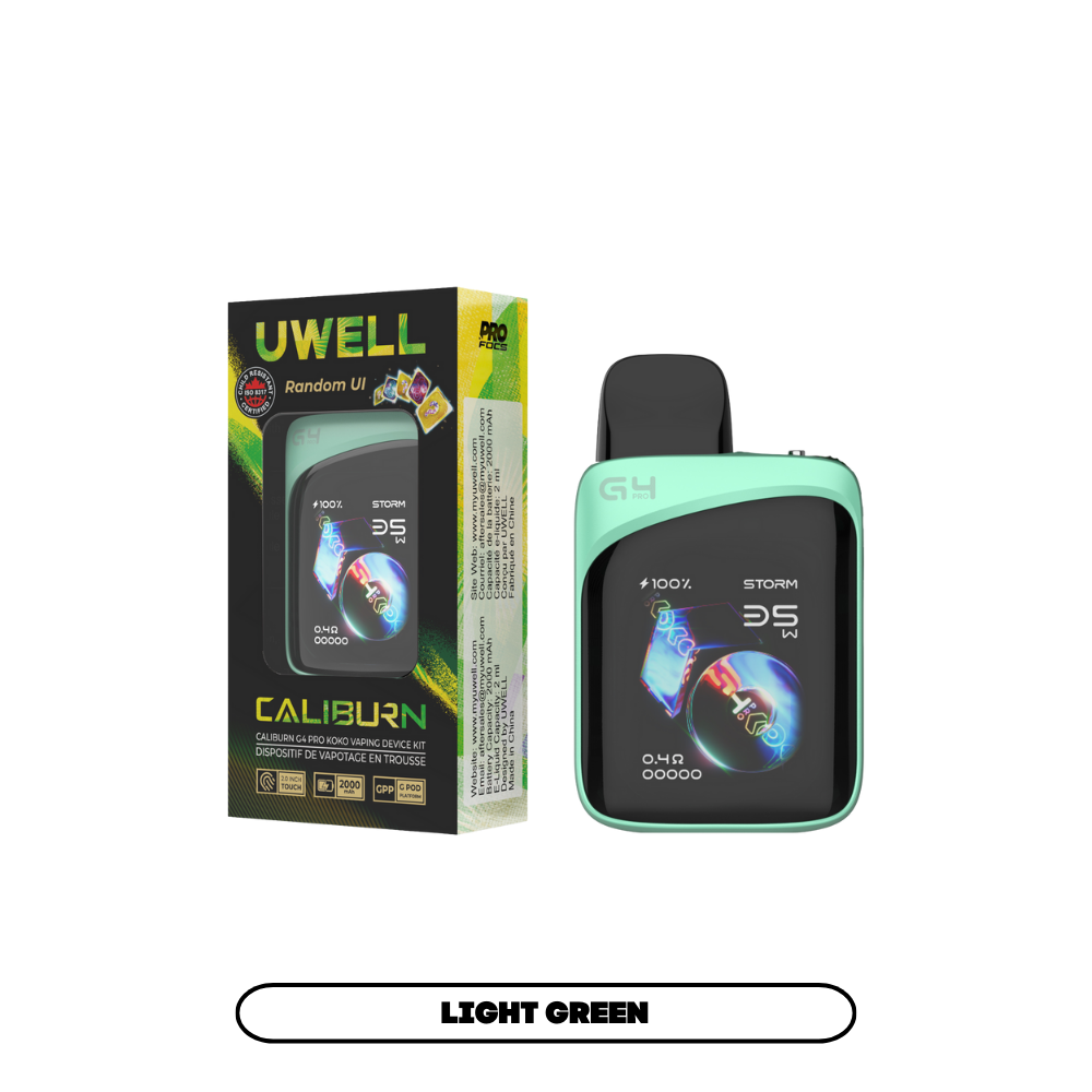 UWELL CALIBURN G4 PRO KOKO POD KIT [CRC] - LIGHT GREEN