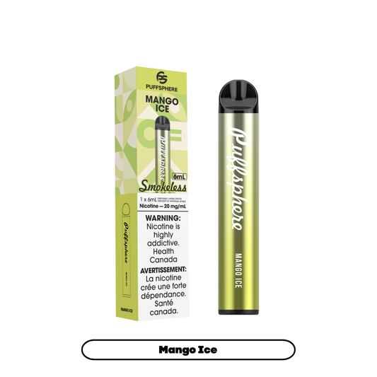 Puffsphere Smokeless - Mango Ice (6pc/Carton) [Federal]