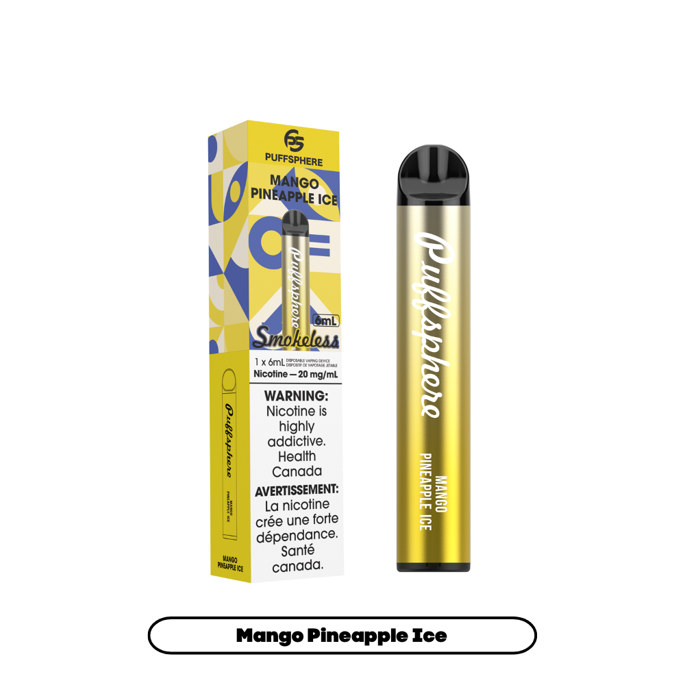 Puffsphere Smokeless - Mango Pineapple Ice (6pc/Carton) [Federal]