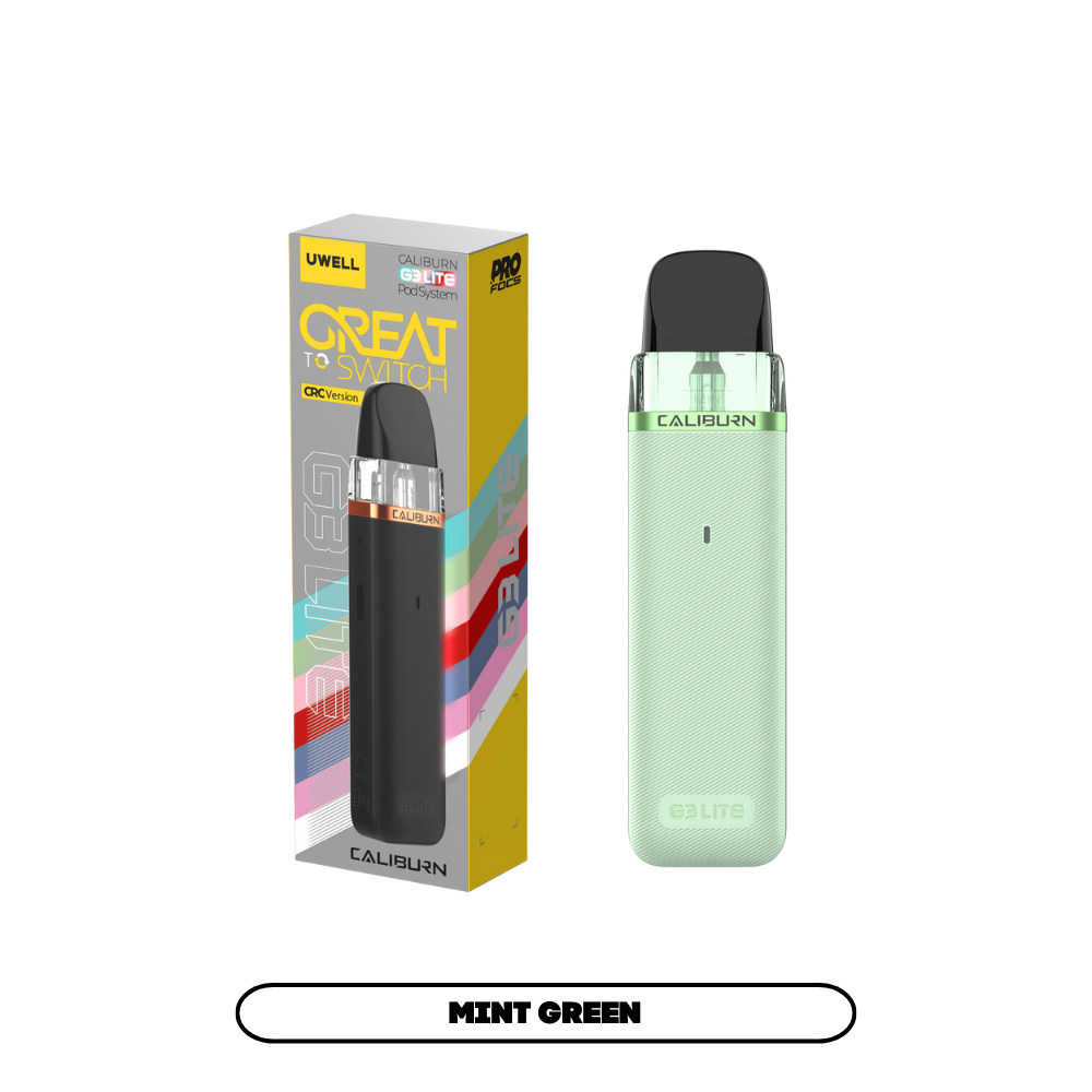 UWELL CALIBURN G3 LITE POD KIT [CRC] - MINT GREEN