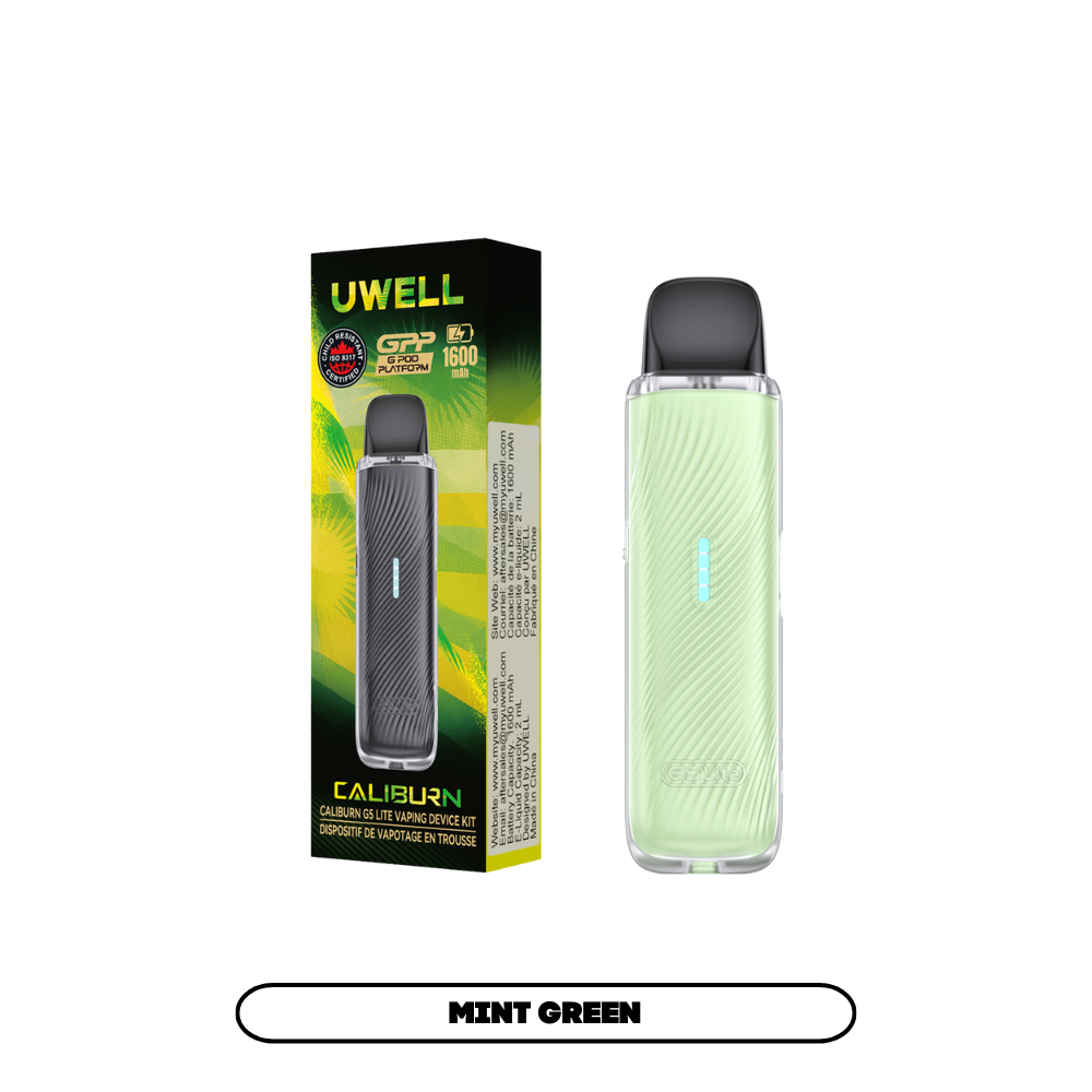 UWELL CALIBURN G5 LITE POD KIT [CRC] - MINT GREEN