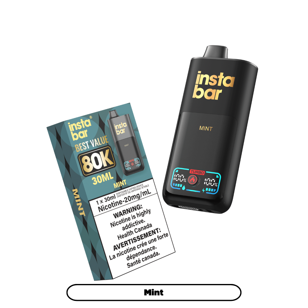 Insta Bar 80K - Mint (4pc/Carton) [Federal]
