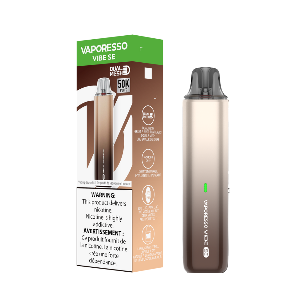VAPORESSO VIBE SE POD KIT [CRC] - MOCHA COFFEE