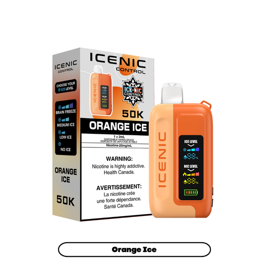 ICE NIC - Orange Ice (5pc/Carton) [Federal]