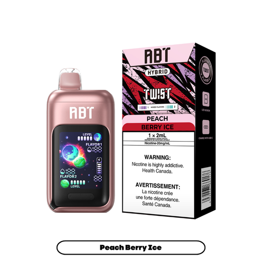 ABT Twist - Peach Berry Ice (4pc/Carton) [FED]