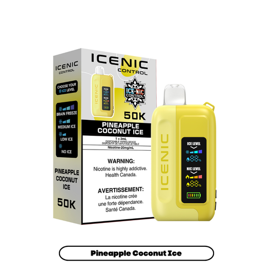 ICE NIC - Pineapple Coconut Ice (5pc/Carton) [Federal]