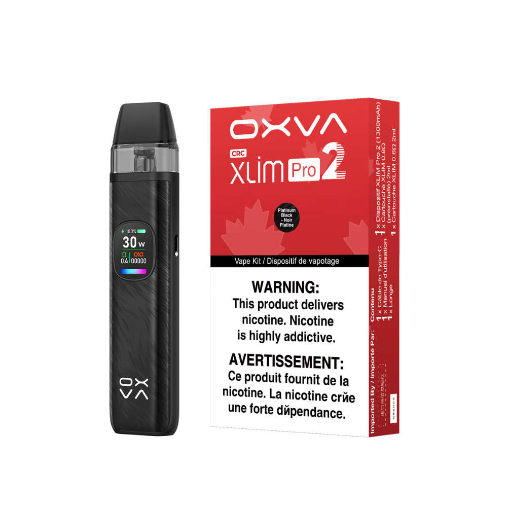 OXVA XLIM PRO 2 POD KIT [CRC] - Platinum Black