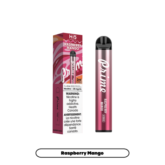 Hi5 Prime - Raspberry Mango (6pc/Carton) [Federal]