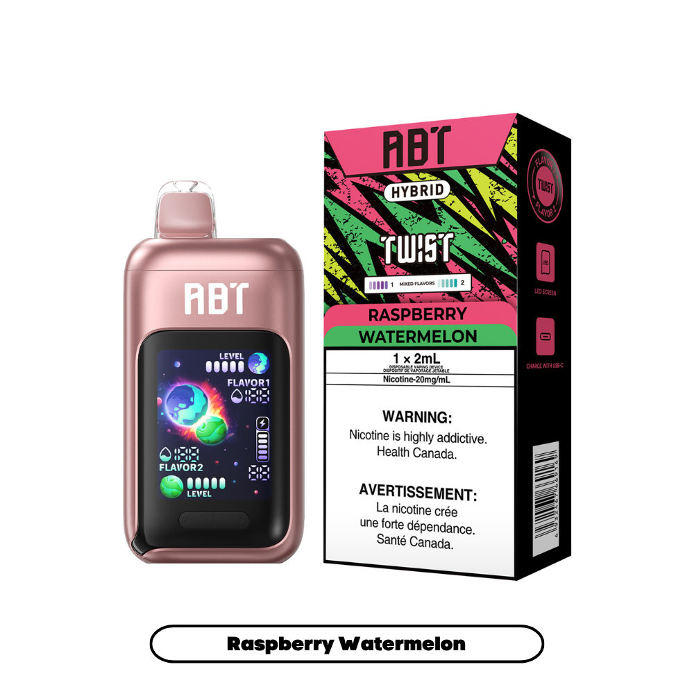 ABT Twist - Raspberry Watermelon (4pc/Carton) [FED]