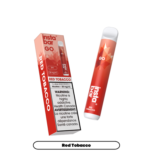Insta Bar GO - Red Tobacco (6pc/Carton) [Federal]