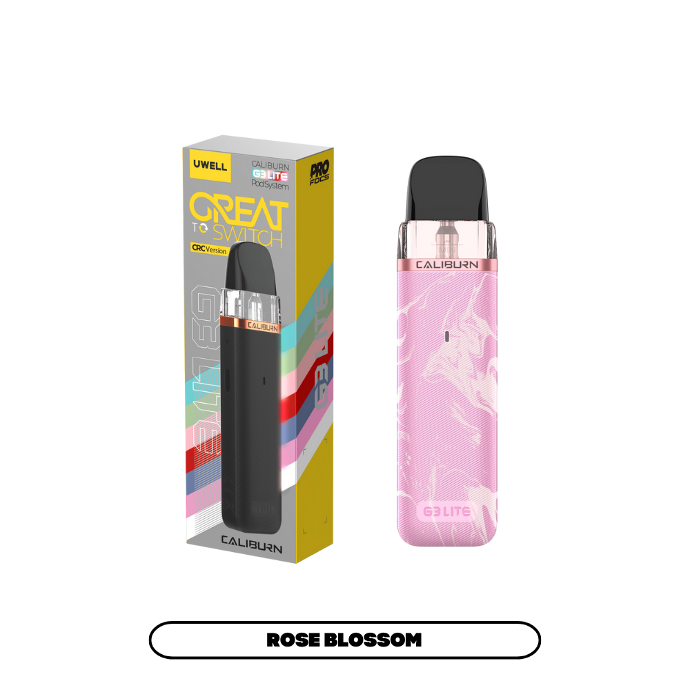UWELL CALIBURN G3 LITE POD KIT [CRC] - ROSE BLOOM