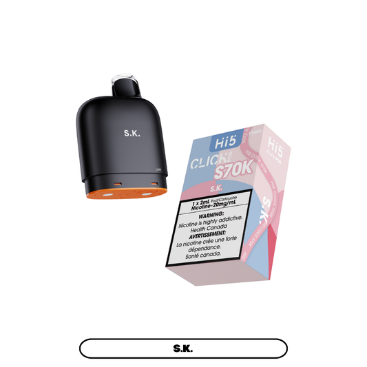 Hi5 Click S70k -  S.K. (4pc/Carton) {Prefilled Pods} [Federal]