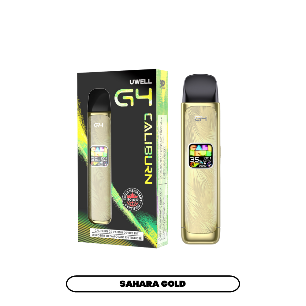 UWELL CALIBURN G4 POD KIT [CRC] - SAHARA GOLD