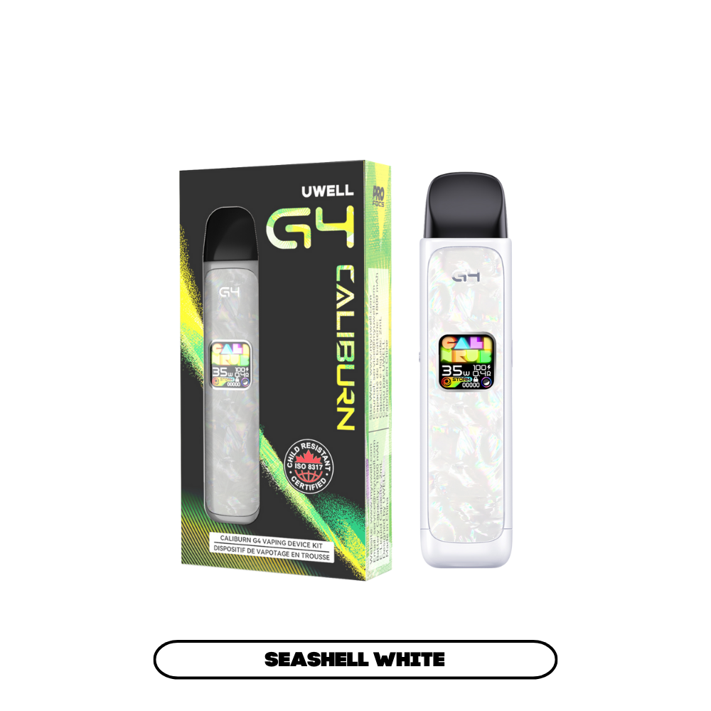UWELL CALIBURN G4 POD KIT [CRC] - SEASHELL WHITE