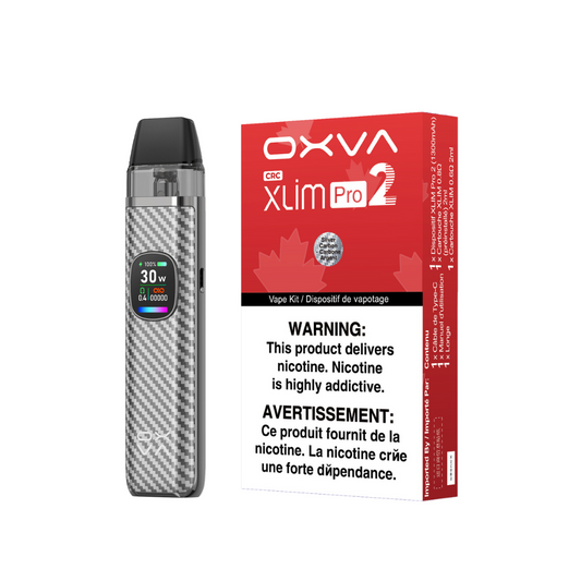 OXVA XLIM PRO 2 POD KIT [CRC] - Silver Carbon