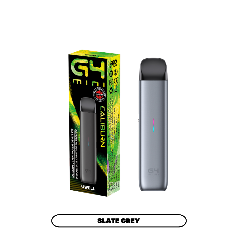 UWELL CALIBURN G4 MINI POD KIT [CRC] - SLATE GREY