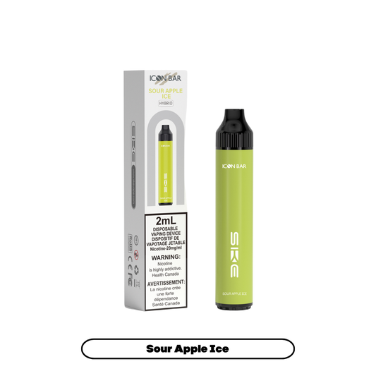 Icon Bar Hybrid - Sour Apple Ice (10pc/Carton) [Federal]