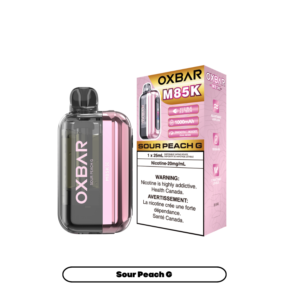 Oxbar M85K - Sour Peach G (4pc/Carton) [Federal]