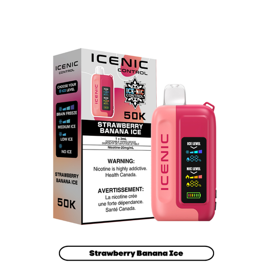ICE NIC - Strawberry Banana Ice (5pc/Carton) [Federal]