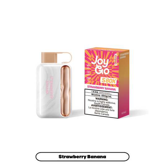 JOYGO S80K - Strawberry Banana (4pc/Carton) [Federal]