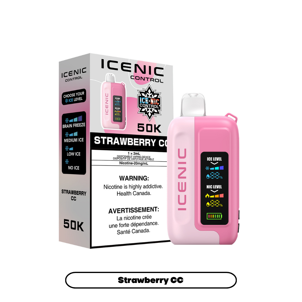 ICE NIC - Strawberry CC (5pc/Carton) [Federal]