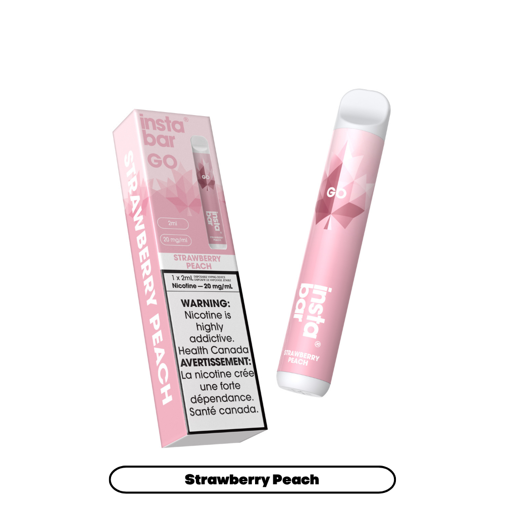 Insta Bar GO - Strawberry Peach (6pc/Carton) [Federal]