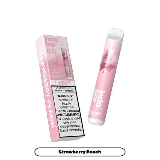 Insta Bar GO - Strawberry Peach (6pc/Carton) [Federal]