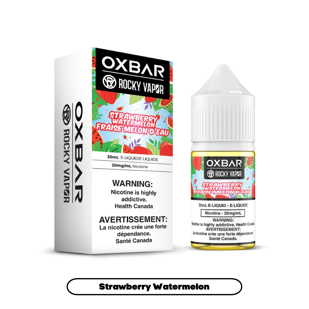 Rocky Vapor Oxbar E-liquids - Strawberry Watermelon [Federal]