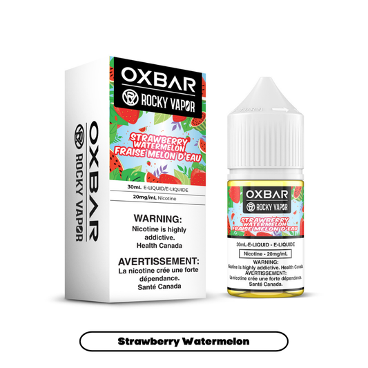Rocky Vapor Oxbar E-liquids - Strawberry Watermelon [Federal]