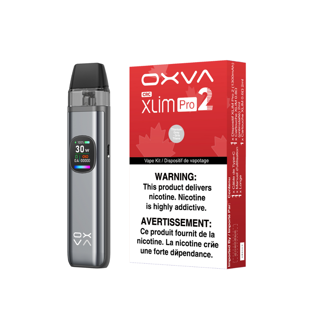 OXVA XLIM PRO 2 POD KIT [CRC] - Titanium Grey