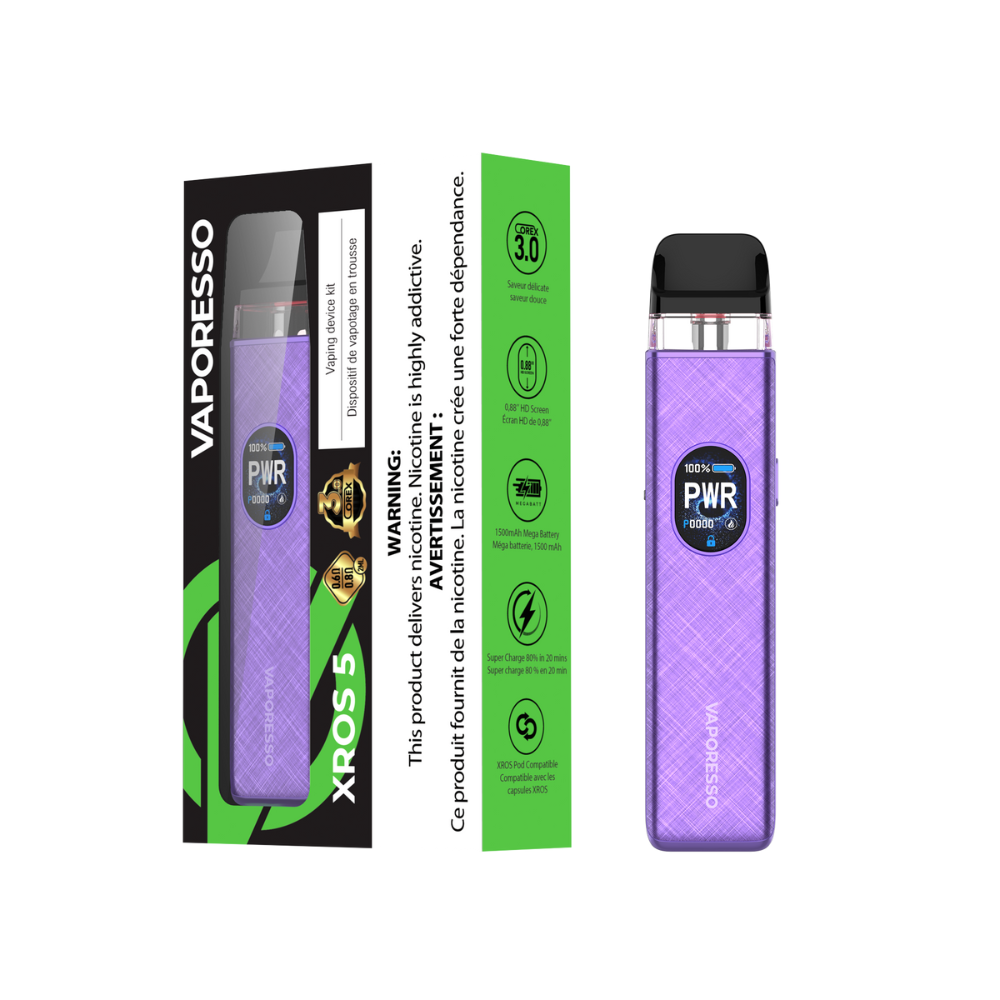 VAPORESSO XROS 5 POD KIT [CRC] - VIOLET SILK