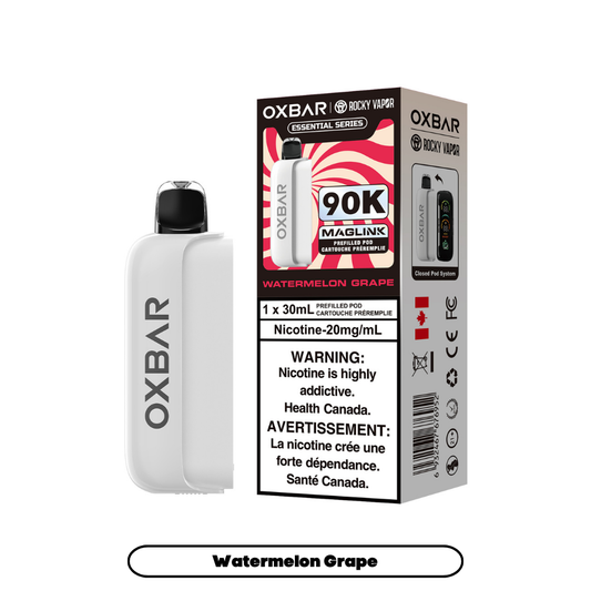 Rocky Vapor Oxbar Maglink - Essential Series - Watermelon Grape (4pc/Carton) [Federal] {Prefilled Pods}