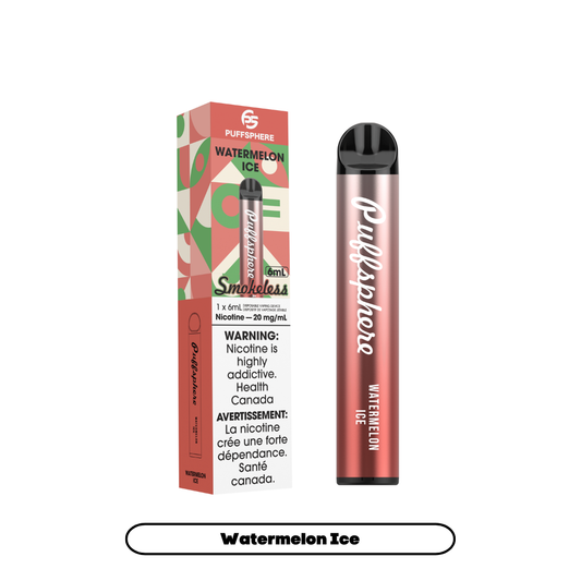 Puffsphere Smokeless - Watermelon Ice (6pc/Carton) [Federal]