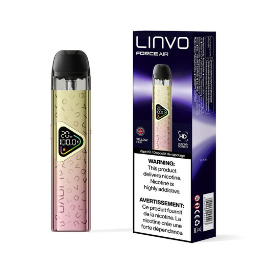 LINVO FORCE AIR POD KIT [CRC] - YELLOW PINK